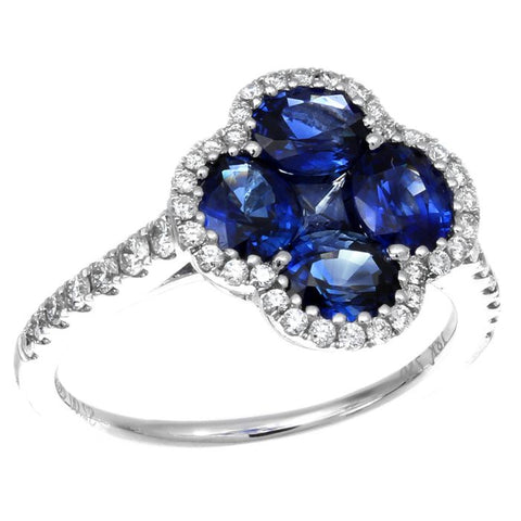 4F010506AWLRDS 18KT Blue Sapphire Pendant