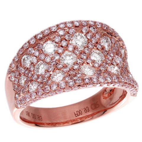 6F038996AQLRPD 18KT Pink Diamond Ring