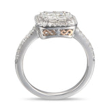 6F050614AQLRD0 18KT White Diamond Ring