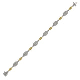 6F050621AULBYD 18KT Yellow Diamond Bracelet