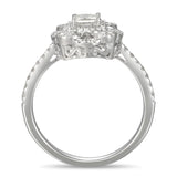 6F056011AWLRD0 18KT White Diamond Ring