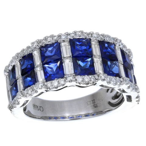 6F056029AWLRDS 18KT Blue Sapphire Ring