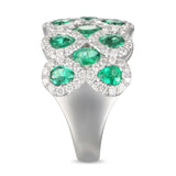 6F056612AWLRDE 18KT Emerald Ring