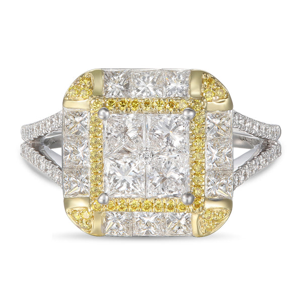 6F056978AULRYD 18KT Yellow Diamond Ring