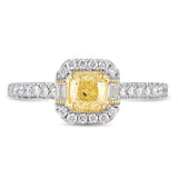 6F066820AULRYD 18KT Yellow Diamond Ring