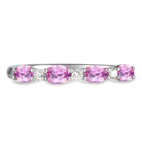 6F067893AWLRDPS 18KT Pink Sapphire Ring