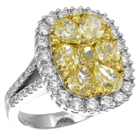 6F601870AULRYD 18KT Yellow Diamond Ring