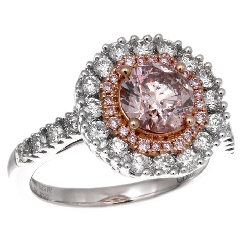 6F602866AQLRDP 18KT Pink Diamond Ring