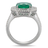 6F603814AWLRDE 18KT Emerald Ring