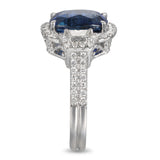 6F603829AWLRDS 18KT Blue Sapphire Ring