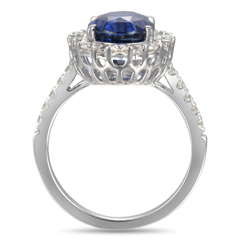 6F603924AWLRDS 18KT Blue Sapphire Ring