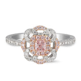 6F605426AQLRPD 18KT Pink Diamond Ring