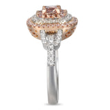 6F605606AQLRPD 18KT Pink Diamond Ring