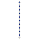 6F606391AWLBDS 18KT Blue Sapphire Bracelet