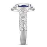 6F606472AWLRDS 18KT Blue Sapphire Ring