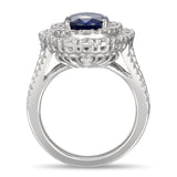 6F606483AWLRDS 18KT Blue Sapphire Ring