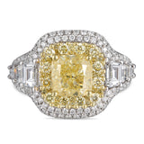 6F608212AULRYD 18KT Yellow Diamond Ring