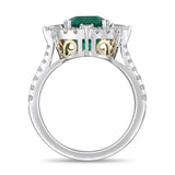 6F610617AWERDE 18KT Emerald Ring