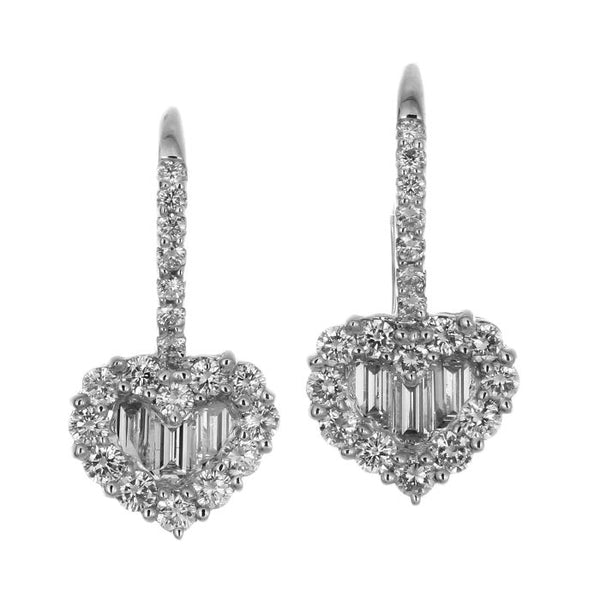 1F0244904AWERD0 18KT White Diamond Earring