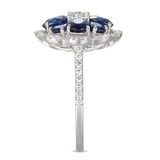 4F010606AWLRDS 18KT Blue Sapphire Ring