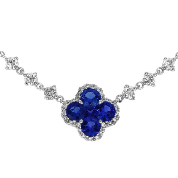 4F02373AWPDDS 18KT Blue Sapphire Pendant