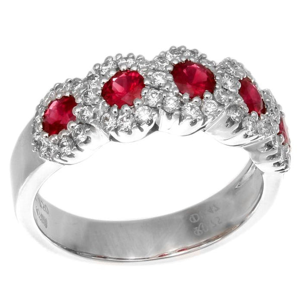 4F0347AWLRDR 18KT Ruby Ring