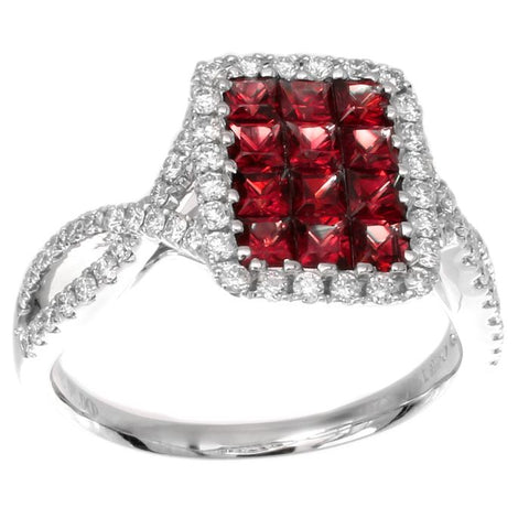 4F03925AWLRDR 18KT Ruby Ring