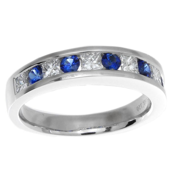 4F03997AWLRDS 18KT Blue Sapphire Ring