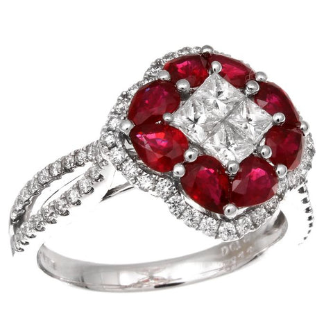 4F05027AWLRDR 18KT Ruby Ring