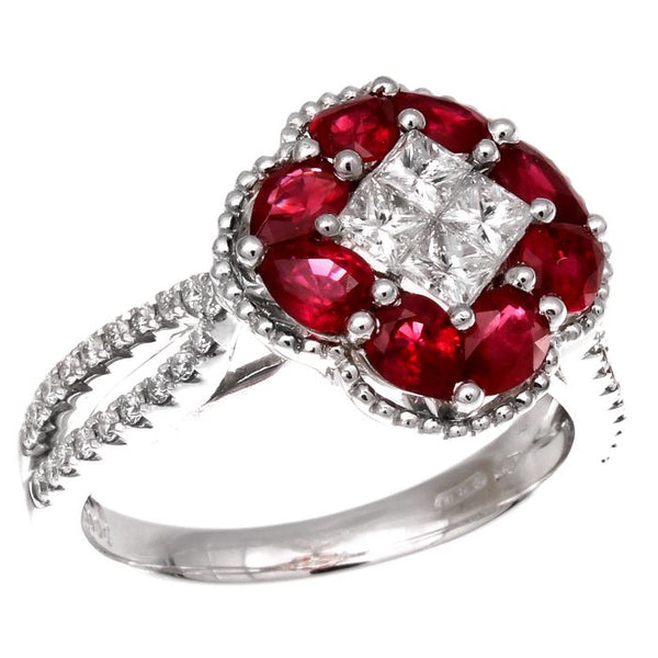 4F05028AWLRDR 18KT Ruby Ring