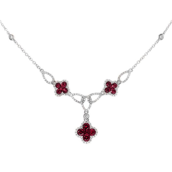 4F07750AWCHDR 18KT Ruby Necklace