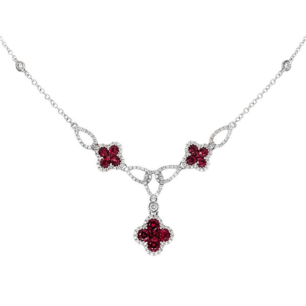 4F07750AWCHDR 18KT Ruby Necklace