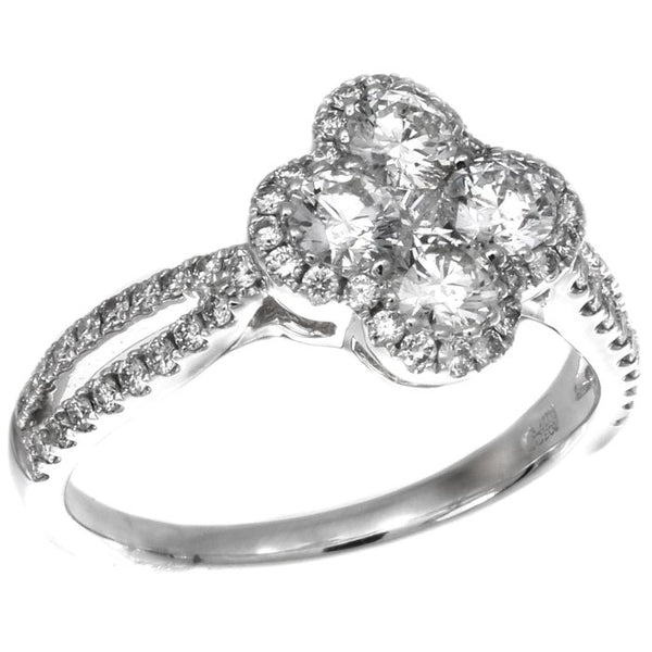 4F08382AWLRD0 18KT White Diamond Ring