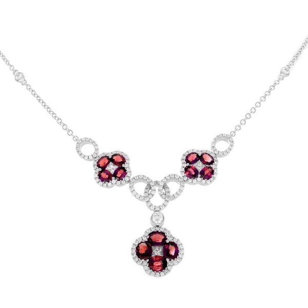 4F08780AWCHDR 18KT Ruby Necklace