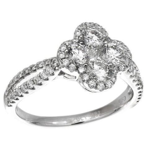 4F08982AWLRD0 18KT White Diamond Ring