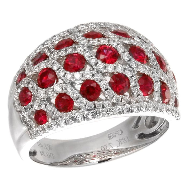 4F09057AWLRDR 18KT Ruby Ring