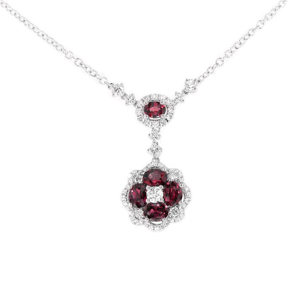 4F0921AWCHDR 18KT Ruby Necklace