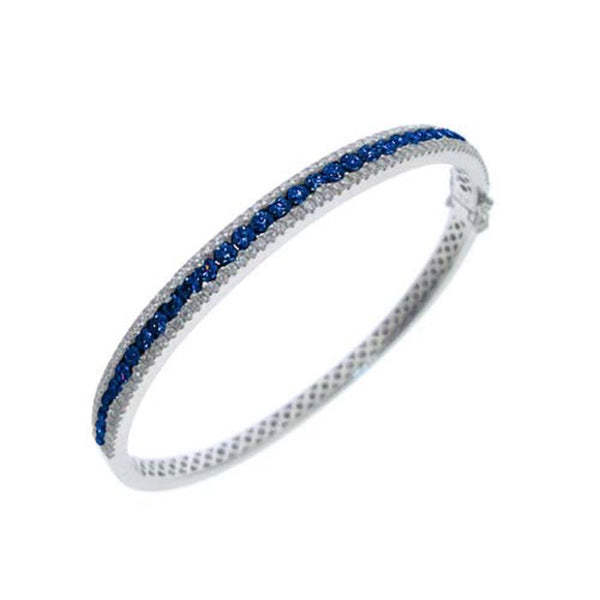 4F0933AWLBDS 18KT Blue Sapphire Bracelet