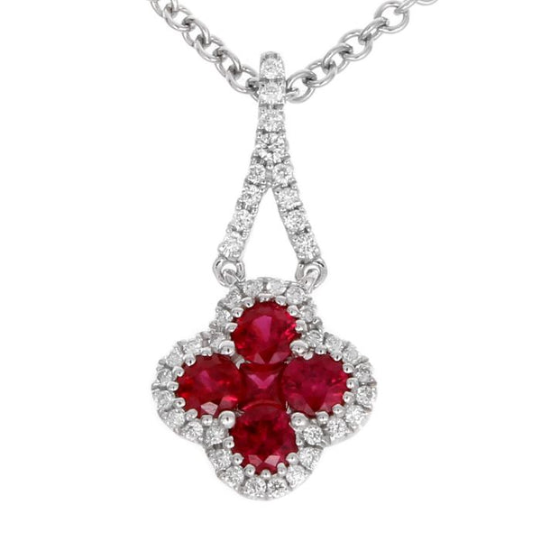 4F0947AWPDDR 18KT Ruby Pendant