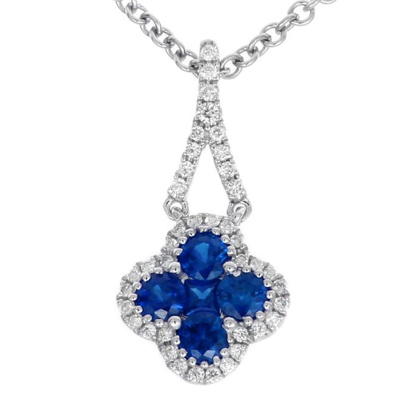 4F0947AWPDDS 18KT Blue Sapphire Pendant