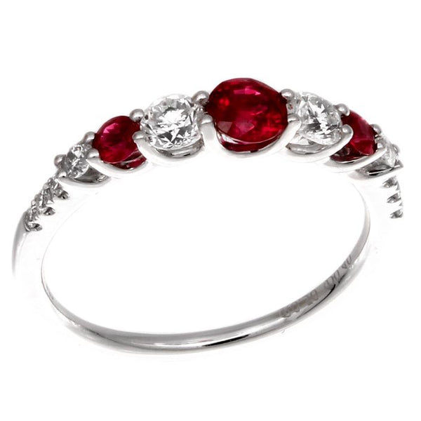 4F09973AWLRDR 18KT Ruby Ring