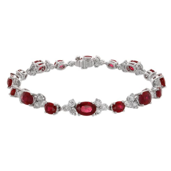 6F0279AWLBDR002 18KT Ruby Bracelet