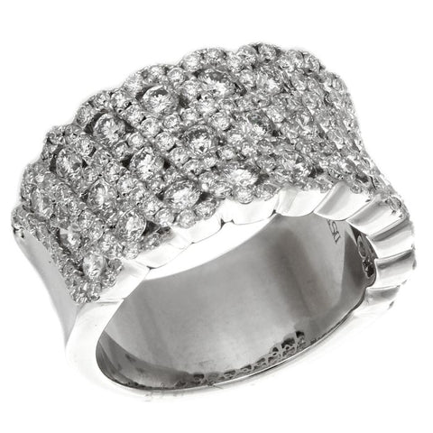 6F033725AWLRD0 18KT White Diamond Ring