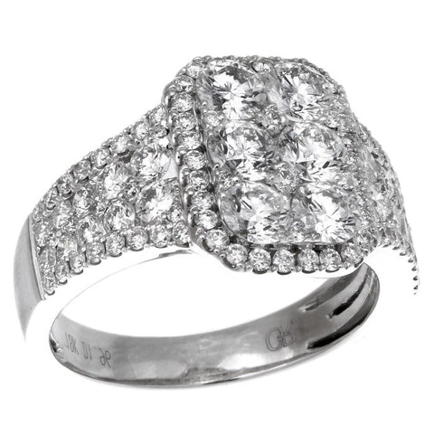6F034464AWLRD0 18KT White Diamond Ring