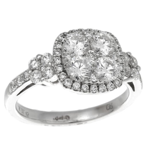 6F034515AWLRD0 18KT White Diamond Ring