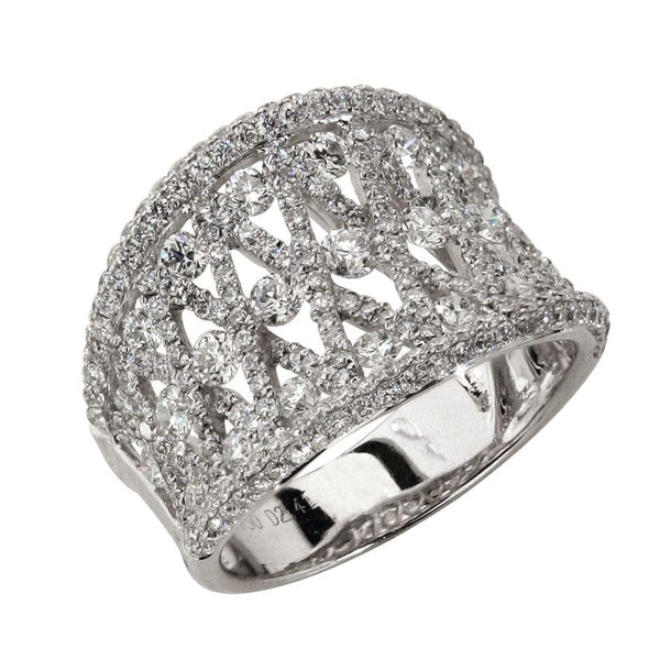 6F034890AWLRD0 18KT White Diamond Ring