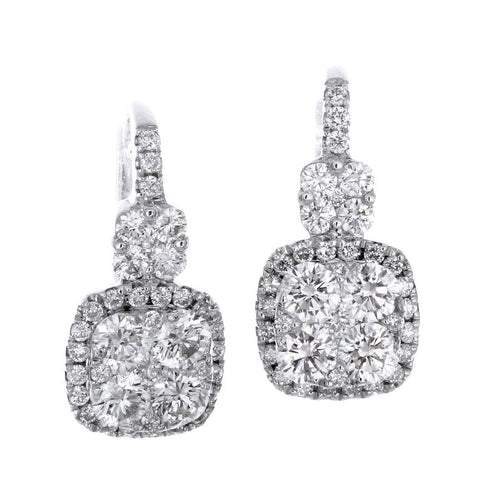 6F035249AWERD0 18KT White Diamond Earring