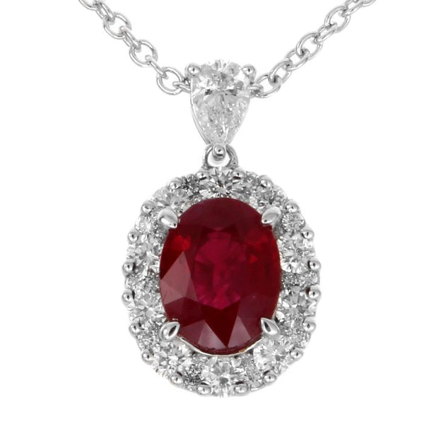 6F035702AWPDDR 18KT Ruby Pendant