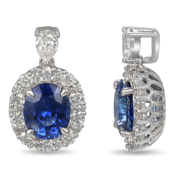 6F035702AWPDDS 18KT Blue Sapphire Pendant