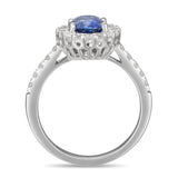 6F035703AWLRDS 18KT Blue Sapphire Ring